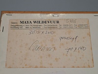 Aquarel, maya wildevuur, carmen, 2001 - afbeelding 8 van  8