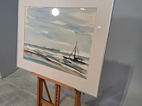Aquarel, maya wildevuur, de kust, 1996 - afbeelding 4 van  8
