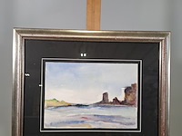 Aquarel, maya wildevuur, grandiozo, 1995 - afbeelding 2 van  9