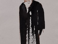 Aquarel, maya wildevuur, hoogleraar, 2005 - afbeelding 1 van  1