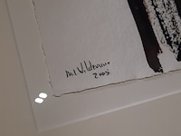 Aquarel, maya wildevuur, hoogleraar, 2005 - afbeelding 5 van  6