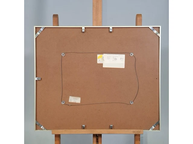 Aquarel, maya wildevuur, mosjoen noorwegen, 1991 - afbeelding 8 van  9