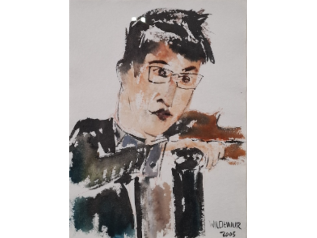 Aquarel, maya wildevuur, orkest 67, 2005 - afbeelding 1 van  7
