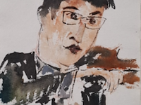 Aquarel, maya wildevuur, orkest 67, 2005 - afbeelding 1 van  7