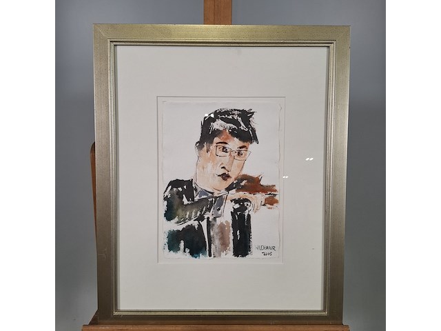 Aquarel, maya wildevuur, orkest 67, 2005 - afbeelding 2 van  7