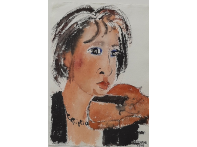 Aquarel, maya wildevuur, orkest 73, 2006 - afbeelding 1 van  8