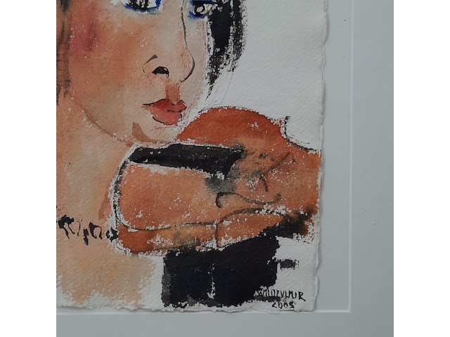 Aquarel, maya wildevuur, orkest 73, 2006 - afbeelding 5 van  8
