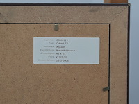 Aquarel, maya wildevuur, orkest 73, 2006 - afbeelding 8 van  8