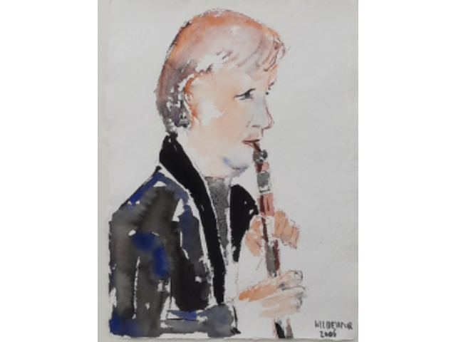 Aquarel, maya wildevuur, orkest 92, 2006 - afbeelding 1 van  8