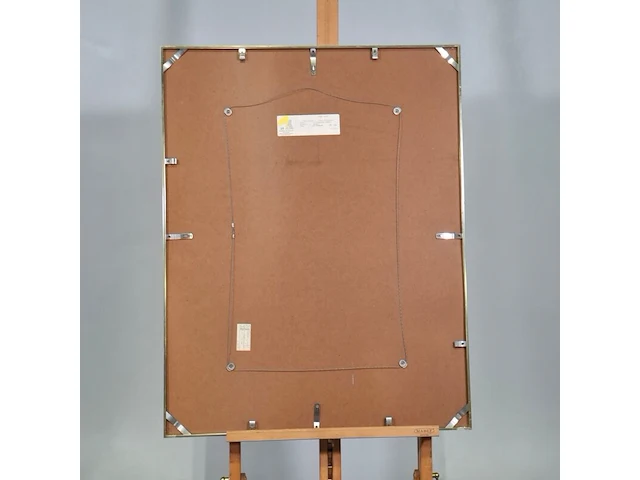 Aquarel, maya wildevuur, pastelkleurig boeket, 1988 - afbeelding 8 van  9