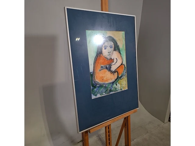 Aquarel, maya wildevuur, pop, 1993 - afbeelding 3 van  8