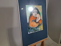 Aquarel, maya wildevuur, pop, 1993 - afbeelding 3 van  8
