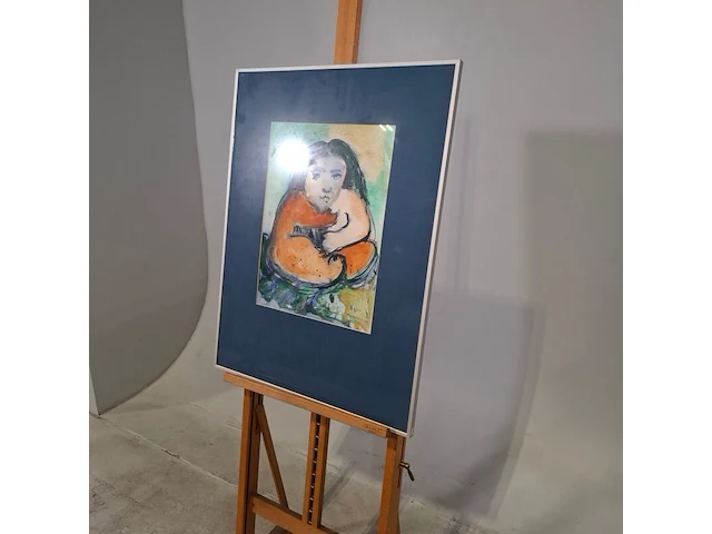 Aquarel, maya wildevuur, pop, 1993 - afbeelding 4 van  8