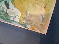 Aquarel, maya wildevuur, pop, 1993 - afbeelding 5 van  8