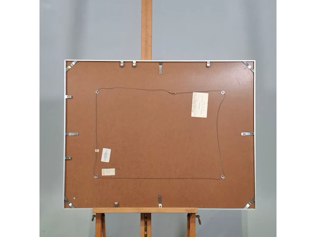 Aquarel, maya wildevuur, rodondendrons op moederdag, 1990 - afbeelding 8 van  9