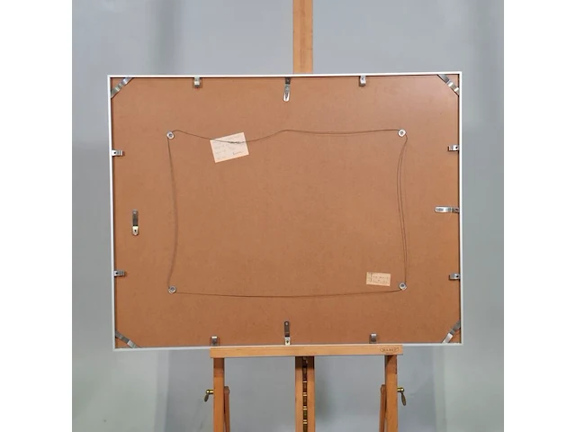 Aquarel, maya wildevuur, weiland bij beilen - afbeelding 6 van  7