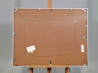 Aquarel, maya wildevuur, zeezicht, 1986 - afbeelding 7 van  8