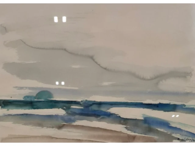 Aquarel, maya wildevuur - afbeelding 1 van  8