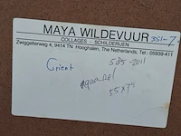 Aquarel, maya wildevuur - afbeelding 8 van  8