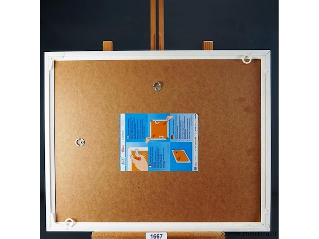 Aquarel op papier. gesigneerd - afbeelding 5 van  5