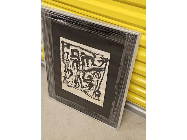 Aquarel schilderij, ernst vijlbrief - afbeelding 1 van  3