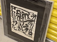 Aquarel schilderij, ernst vijlbrief - afbeelding 1 van  3