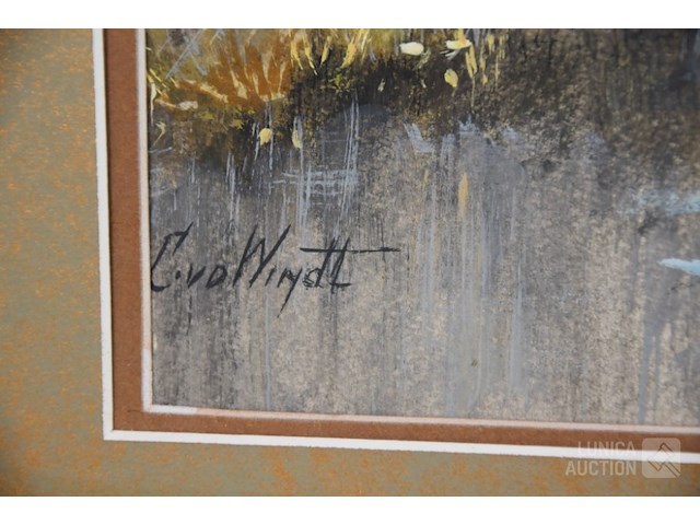 Aquarel/gouache - afbeelding 3 van  5