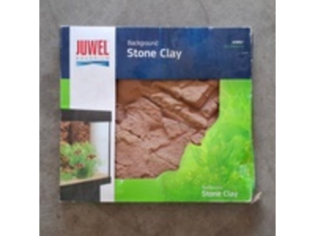 Aquarium achterwand, juwel, stones clay | 60x55 cm - afbeelding 1 van  2