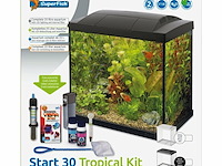 Aquarium, superfish, start 30 tropical kit, zwart - afbeelding 1 van  6