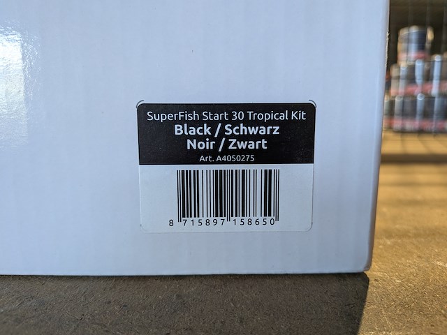 Aquarium, superfish, start 30 tropical kit, zwart - afbeelding 6 van  6