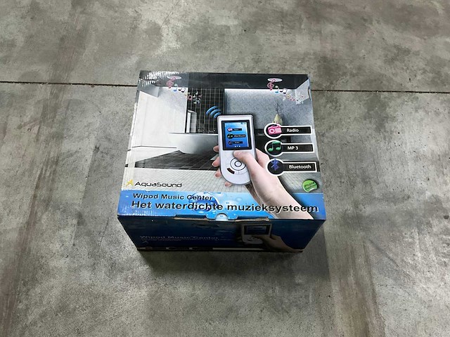 Aquasound - wipod music center - waterdicht muzieksysteem (3x) - afbeelding 1 van  12