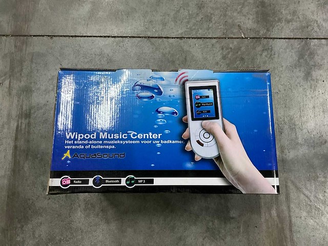 Aquasound - wipod music center - waterdicht muzieksysteem (3x) - afbeelding 5 van  12