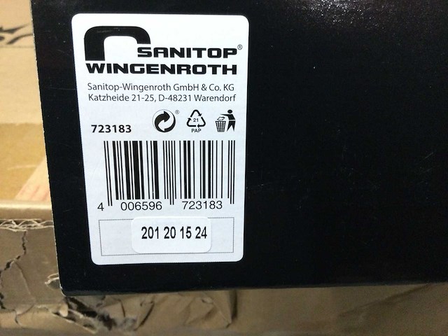 Aquasu - tola - handdouche koppen met 1 straalsoort, rond. (3x) - afbeelding 2 van  2