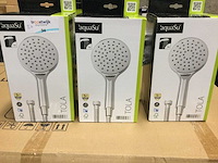 Aquasu - tola - handdouche koppen met 1 straalsoort, rond. (3x) - afbeelding 1 van  2