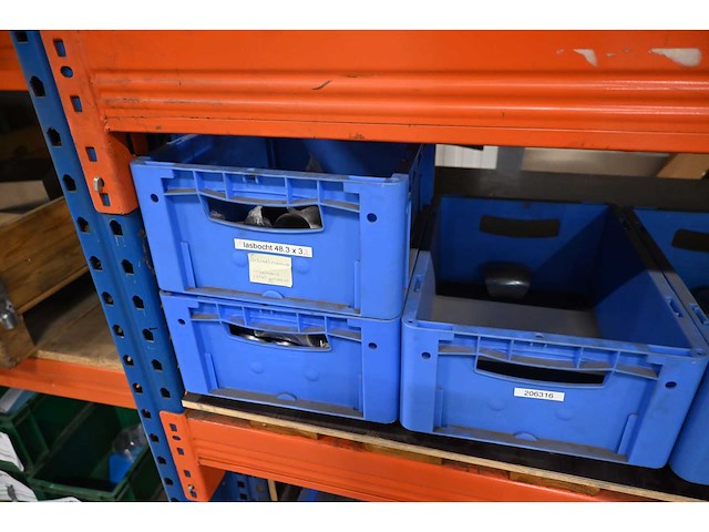 Ar palletstelling inclusief voorraad (rvs) lasbochten, ssi schäfer magazijnbakken en rvs machine toebehoren - afbeelding 15 van  15