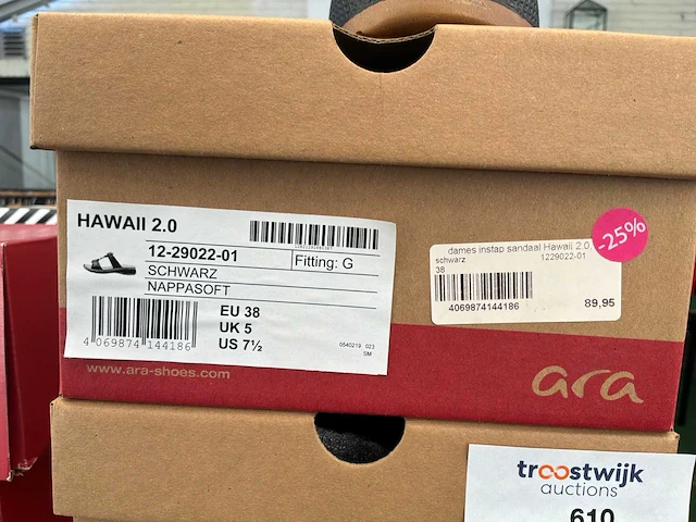 Ara hawaii 2.0 damesslippers (8x) - afbeelding 2 van  6