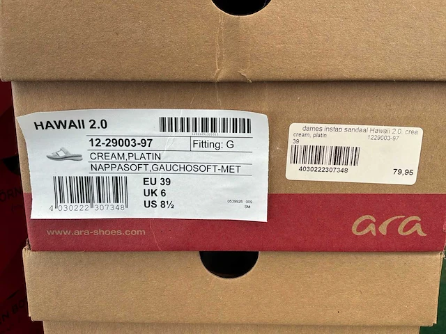 Ara hawaii 2.0 damesslippers (8x) - afbeelding 5 van  6