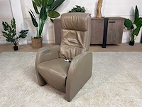 Arami elektrische leren relax fauteuil - afbeelding 2 van  10