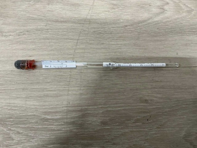 Aräometer met thermometer (19x) - afbeelding 1 van  4