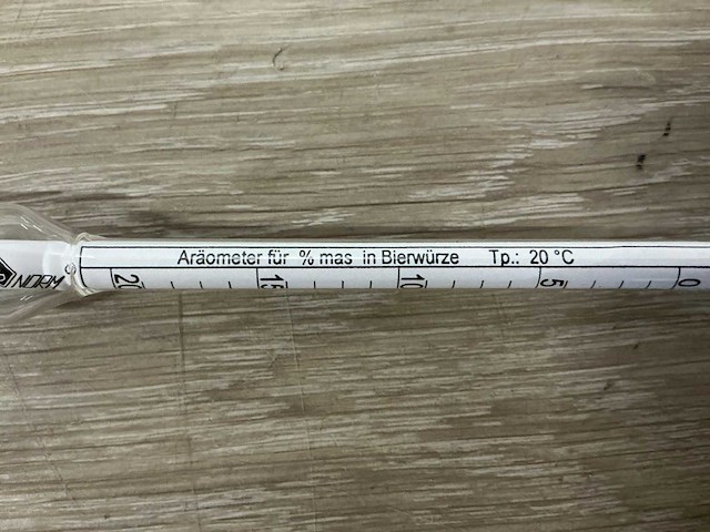 Aräometer met thermometer (19x) - afbeelding 2 van  4