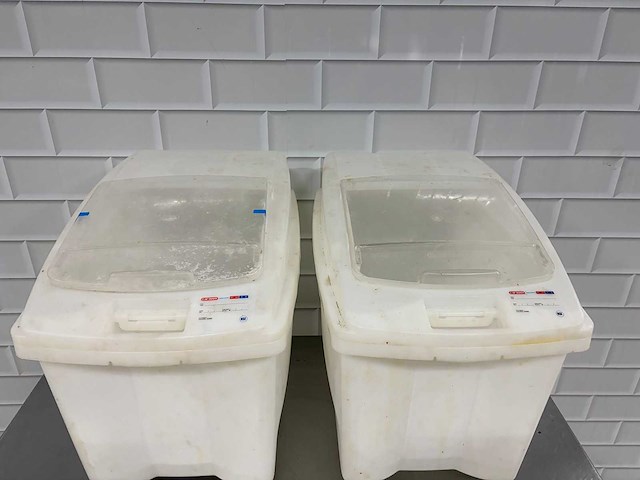 Araven - mobiele grondstoffen container (2x) - afbeelding 3 van  6