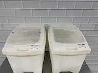 Araven - mobiele grondstoffen container (2x) - afbeelding 3 van  6