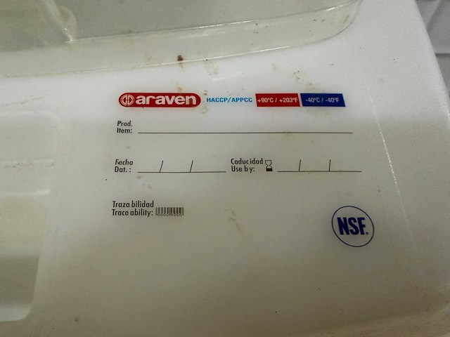 Araven - mobiele grondstoffen container (2x) - afbeelding 4 van  6