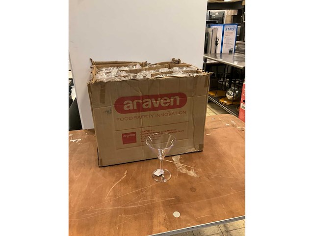 Araven kunststof cocktailglazen (24x) - afbeelding 2 van  5