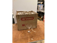 Araven kunststof cocktailglazen (24x) - afbeelding 2 van  5