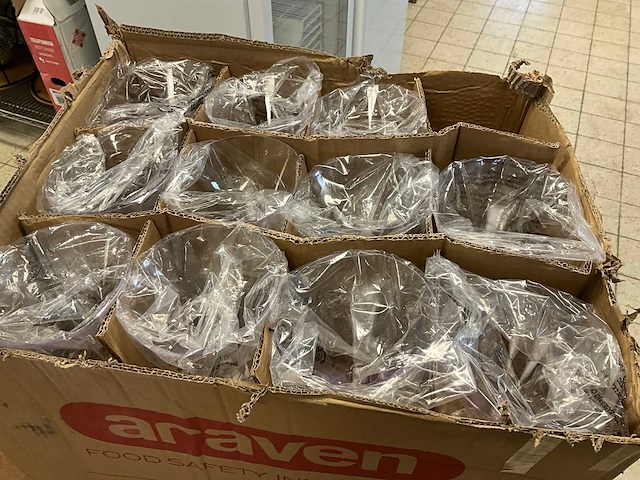 Araven kunststof cocktailglazen (24x) - afbeelding 4 van  5