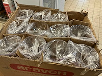 Araven kunststof cocktailglazen (24x) - afbeelding 4 van  5