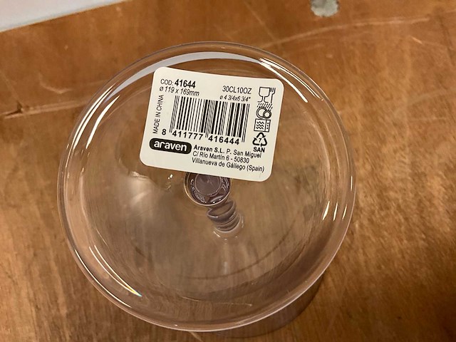Araven kunststof cocktailglazen (24x) - afbeelding 5 van  5