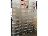 Araven voedselbakken en diverse deksels (52x) - afbeelding 2 van  6