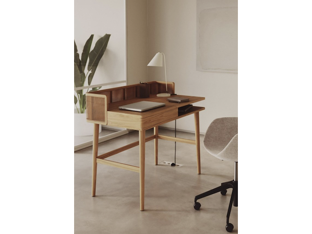 Araxi bureau, kave home, 105x62 cm - afbeelding 6 van  6